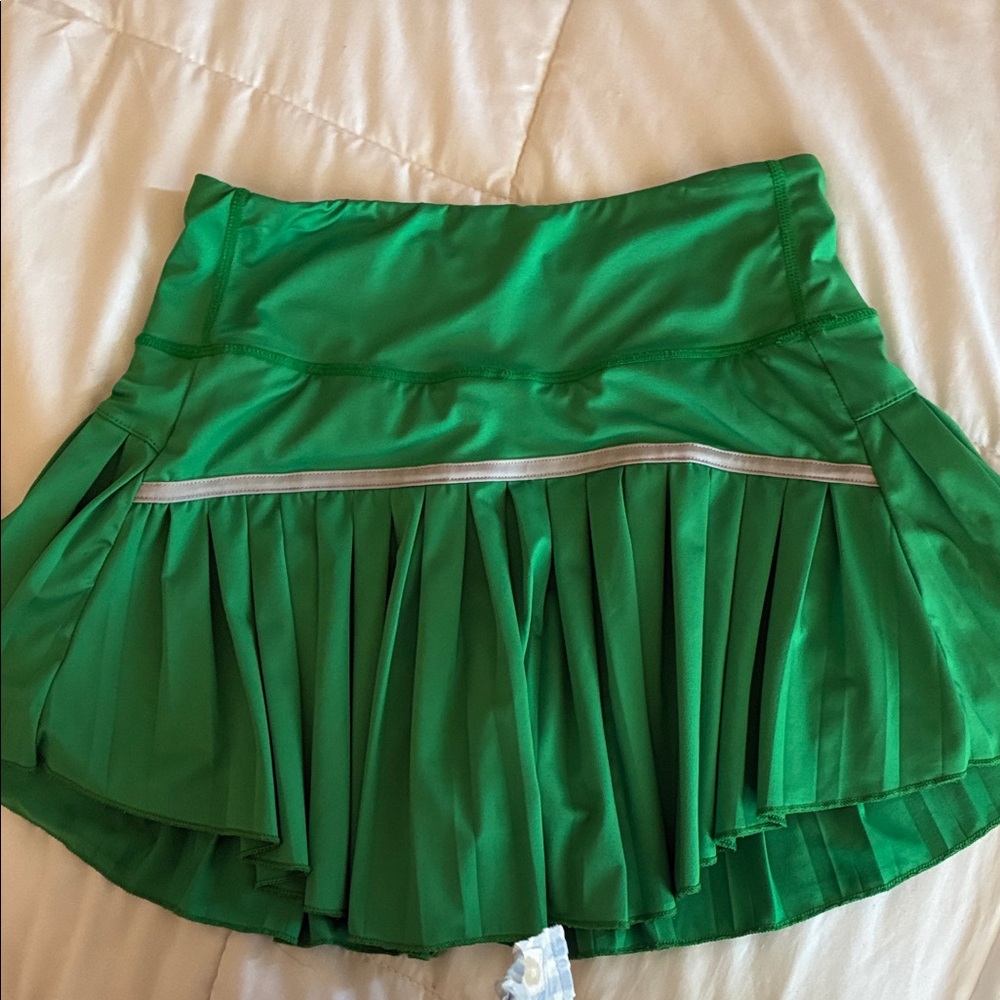 Green Skater Skirt